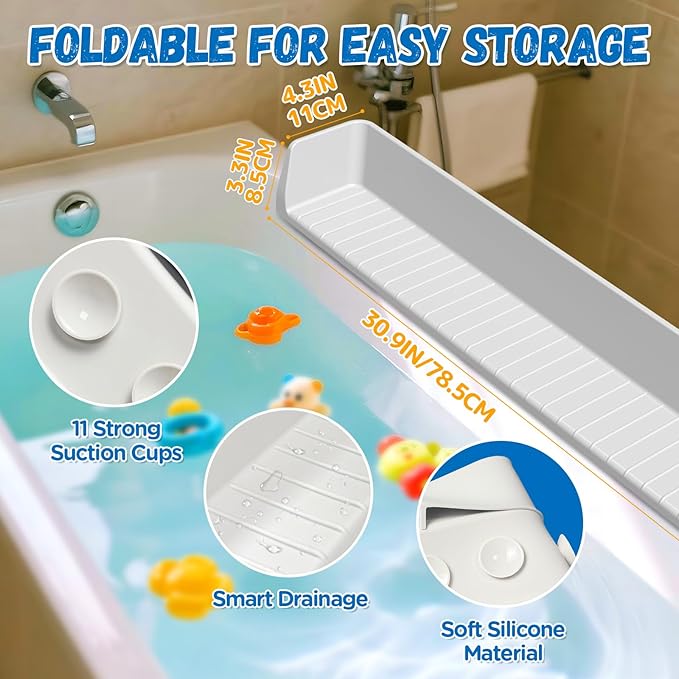 Splash Guard for Bathtub Kids - Image 4