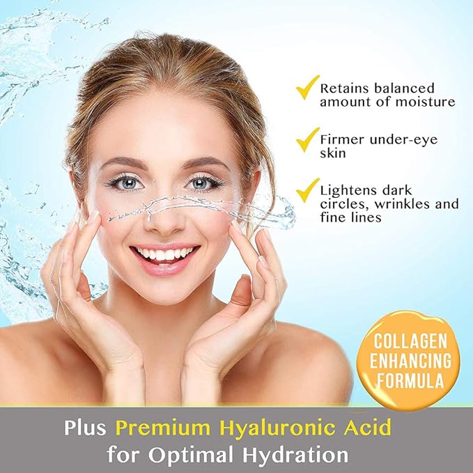 Under Eye Patches, 30 Pairs Gold Eye Mask, Eye Gel Pads - Image 2