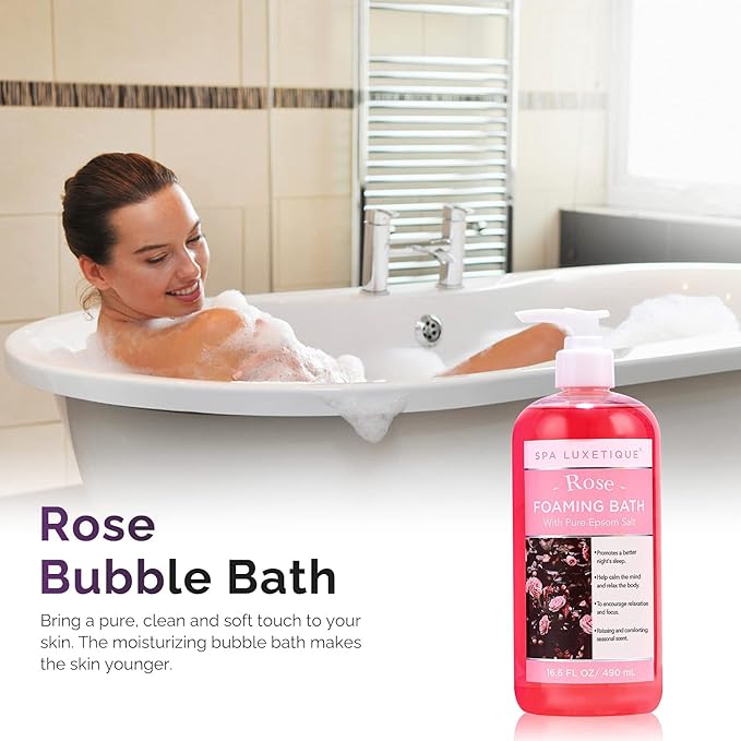 Bubble Bath, Spa Luxetique Foaming Bath - Image 6