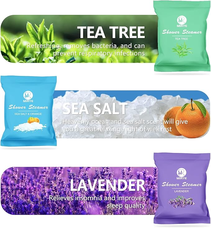 Shower Steamers Aromatherapy 24-Pack, Self Care Spa Gifts - Image 3