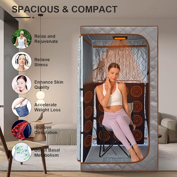 Portable Full Size Infrared Sauna, Personal Sauna - Image 2