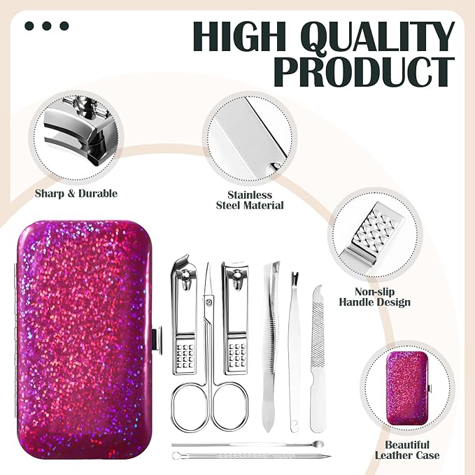 30 Sets Bulk Gifts for Women Manicure Set Bulk Professional Nail Care Kit Nail - Image 3