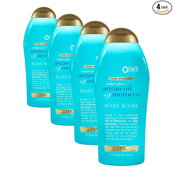 OGX Radiant Glow + Argan Oil of Morocco Extra Hydrating Body Wash by OGX