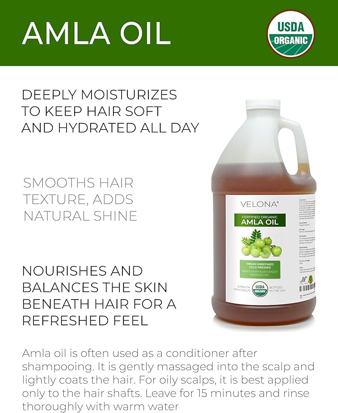 velona Amla Oil USDA Certified Organic - Image 2