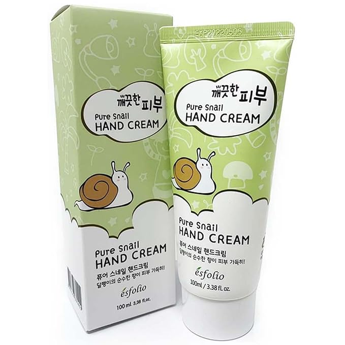 esfolio Pure Skin Snail Hand Cream – Deep Moisturizing & Restoring Hand Lotion - Image 2