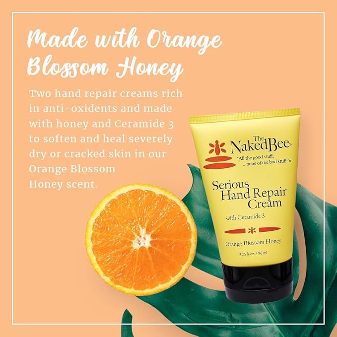 The Naked Bee Orange Blossom Honey Hand Cream Intensive Nourishing Cream - Image 2