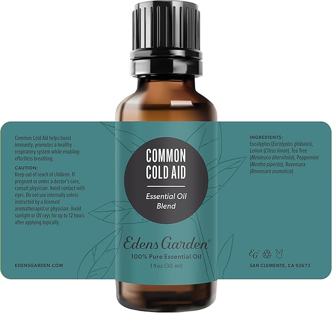 Edens Garden Common Cold Aid Essential Oil Blend- 100% Pure Premium Grade - Image 9