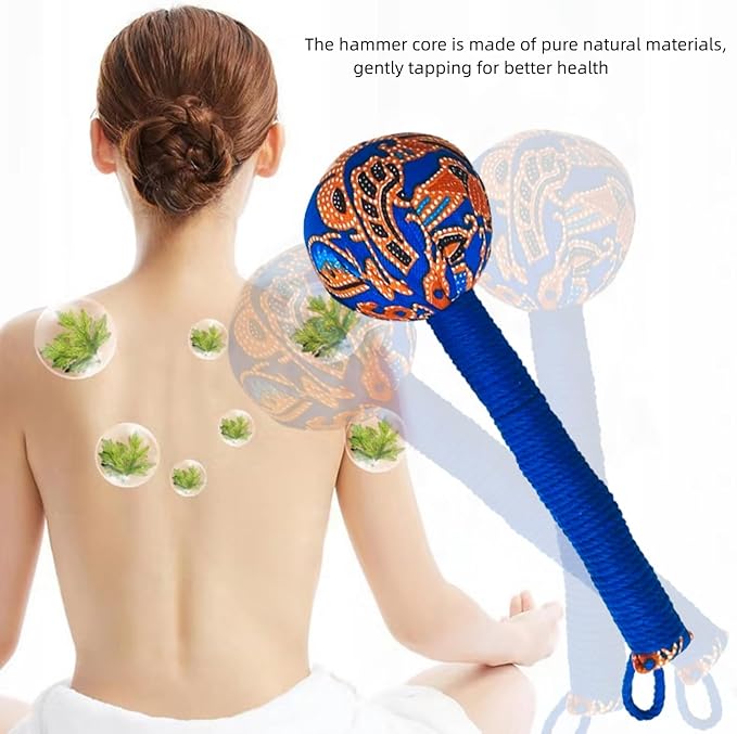 Mugwort Massage Hammer, Handheld Percussion Massage Tool - Image 6