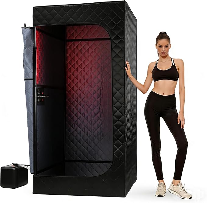 Sauna Box Portable Steam Sauna for Home Use, Infrared Sauna Tent by Unknown