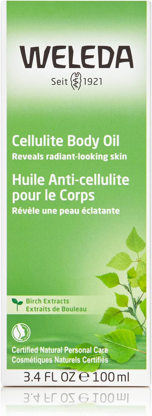 Weleda Birch Cellulite Body Oil 3.4 Fluid Ounce, Plant-Rich Oil - Image 2