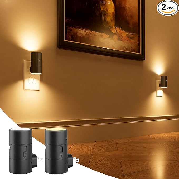 NIORSUN Night Lights Plug into Wall, Dimmable by NIORSUN