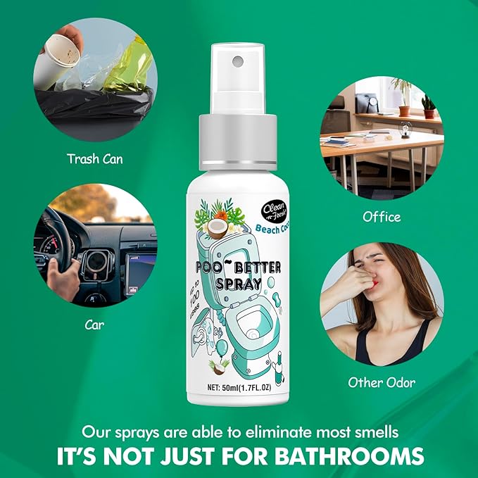Clean-n-Fresh Toilet Spray, Variety Pack of 3 - Image 5