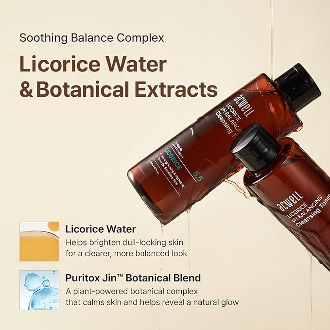 ACWELL Licorice pH Balancing Korean Toner - Image 5