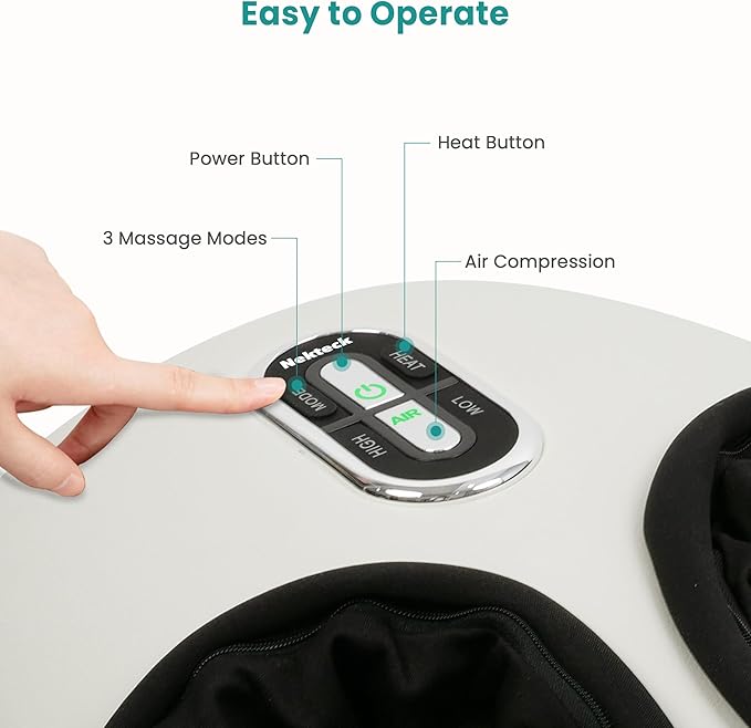 Nekteck Shiatsu Foot Massager Machine - Image 4