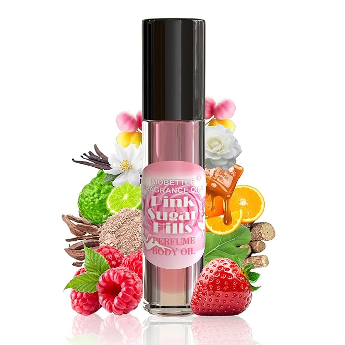 MOBETTER FRAGRANCE OILS Pink Sugar Hills Women Perfume Body Oil, notes of by MOBETTERFRAGRANCEOILS