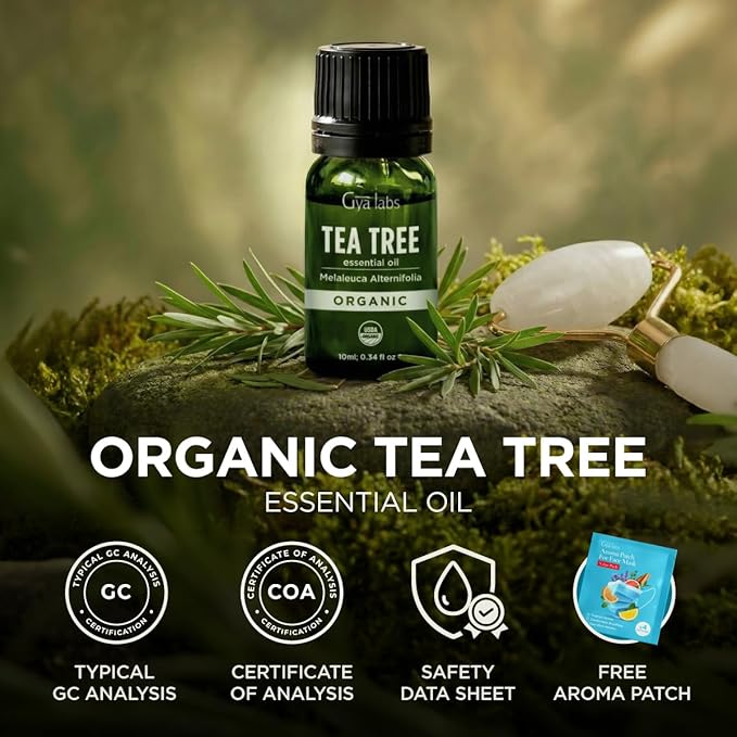 Gya Labs USDA Organic Tea Tree Essential Oil - Image 8