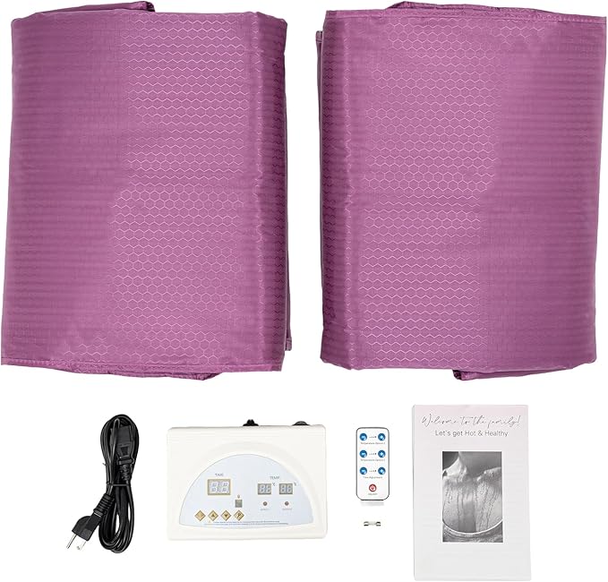 Infrared Sauna Blanket 6 ft x 2.6 ft, Portable Far Infrared Sauna Blanket - Image 2