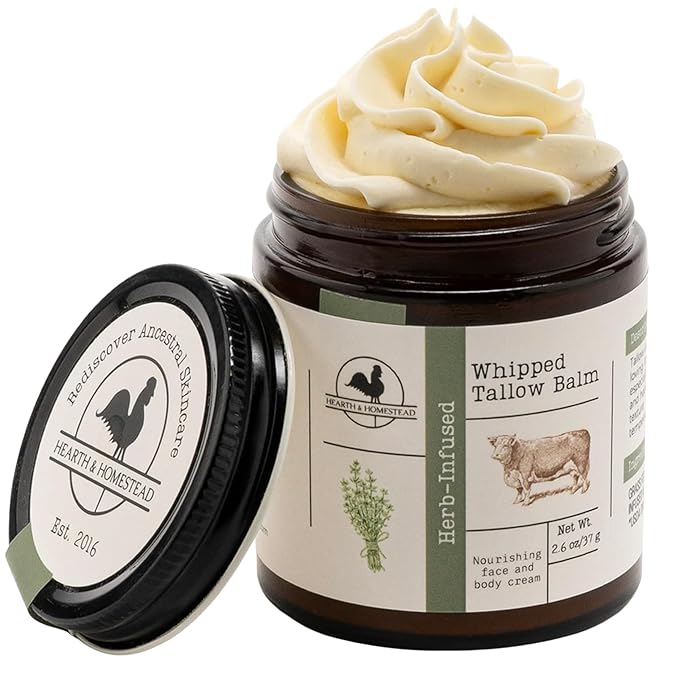 Hearth and Homestead: Handmade Whipped Tallow Balm by HearthHomestead
