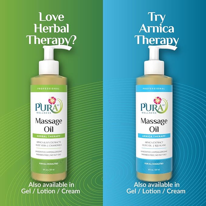 Herbal Therapy 8 Fl oz Massage Oil, Aloe Vera, Professional, Massage Therapy - Image 6
