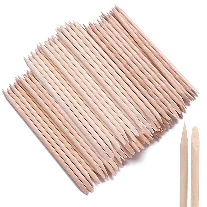 AMOSTBY Orange Sticks For Nails by AMOSTBY