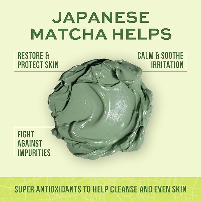 Freeman Exotic Blends Detoxifying Japanese Matcha Cream Facial Mask, 6 fl.oz./ - Image 2