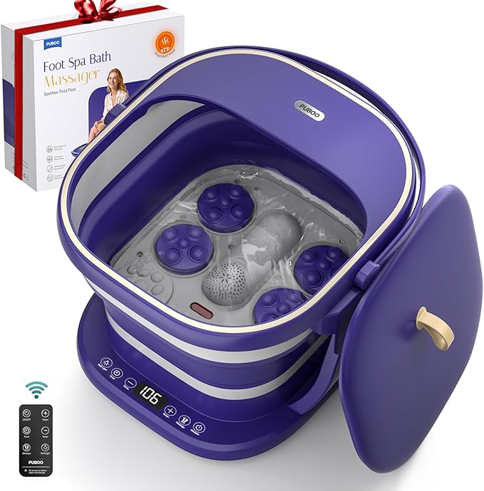 Puboo Electric Foot Bath Massager by PUBOO