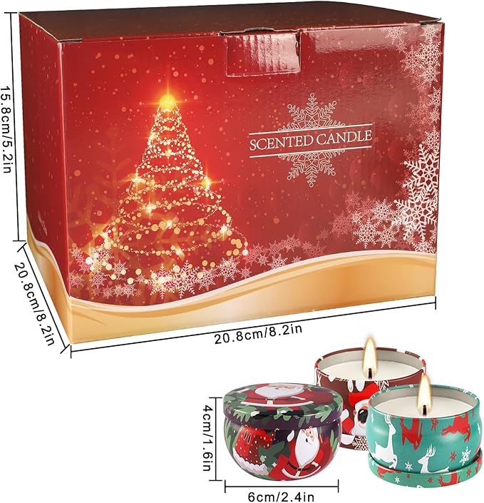 WPONSZU 36 Pack Christmas Scented Candles, Candvent Calendar 2025, Gift Set - Image 7