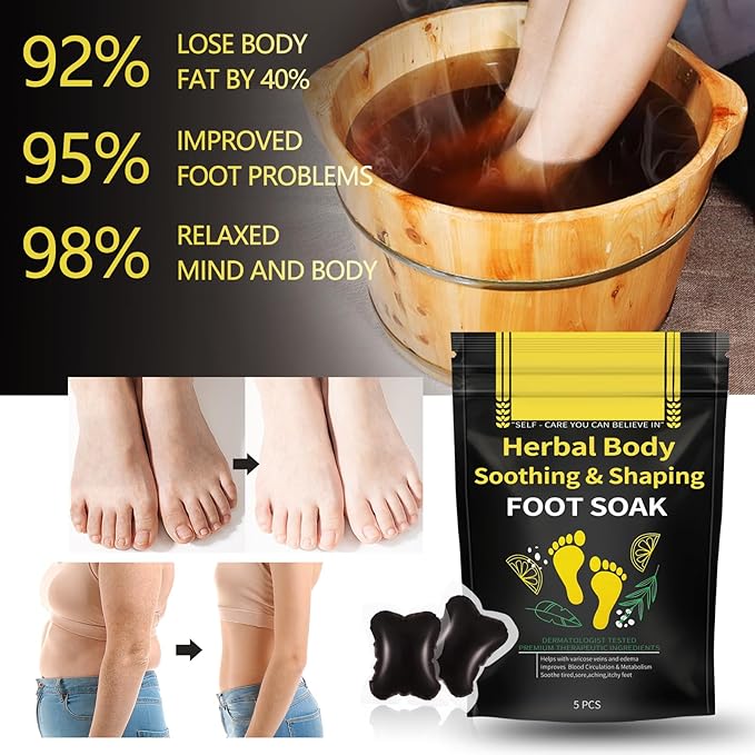 10PCS Herbal Body Detox Foot Soak Beads, Detox & Shaping Cleansing - Image 6