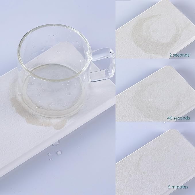 NiuYichee 2 Pcs Water Absorbing Stone Trays, Kitchen/Bathroom Sink Soap Dish - Image 6