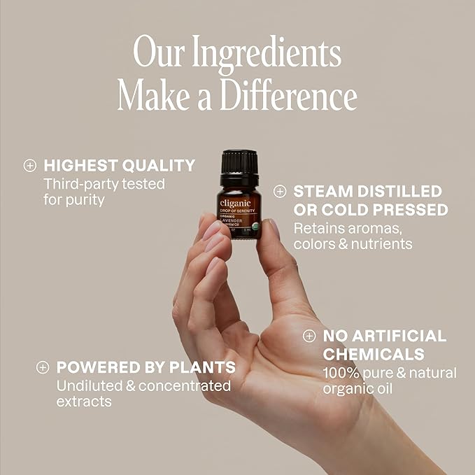 Cliganic Signature Essential Oils Diffuser Set – Aromatherapy Humidifier - Image 6