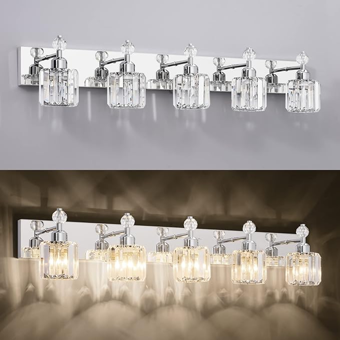 PRESDE Crystal 5-Light Vanity Light - Image 6