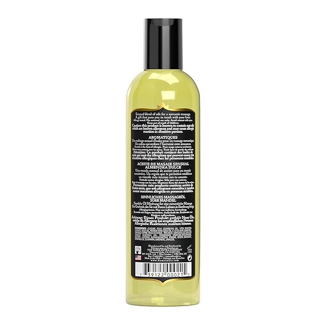Kama Sutra Massage Oil, Sweet Almond, 8 Ounces - Image 2