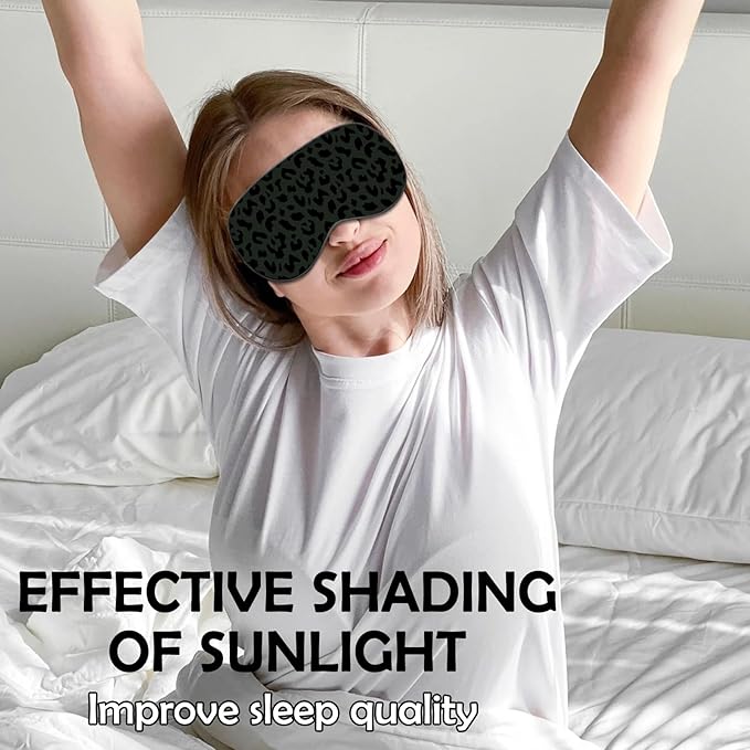 2 PCS Sleep Eye Mask Silk Sleeping Soft - Image 7