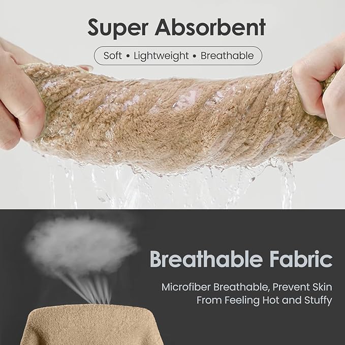 JML Bath Towels, Large Microfiber Towel Set, Ultra Soft, Super Absorbent - Image 4