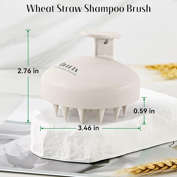 HEETA Scalp Scrubber Shampoo Brush, Scalp Massager Tool - Image 5