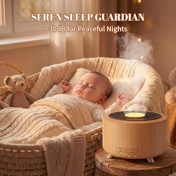 Essential Oil Diffuser for Home, 500 Aromatherapy Diffuser Oil Machine for - Image 6