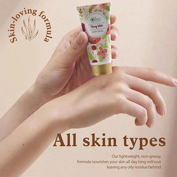 BODY & EARTH # LOVE Hand Cream Gifts Set - Image 5