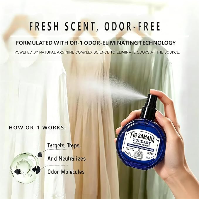 Travel Fabric Refresher Spray – Odor Eliminator & Wrinkle Release, TSA Approved - Image 5