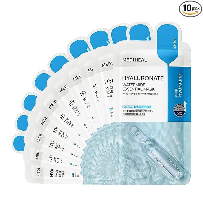 Mediheal Best Korean Hyaluronate Watermide Essential Face Mask by MEDIHEAL