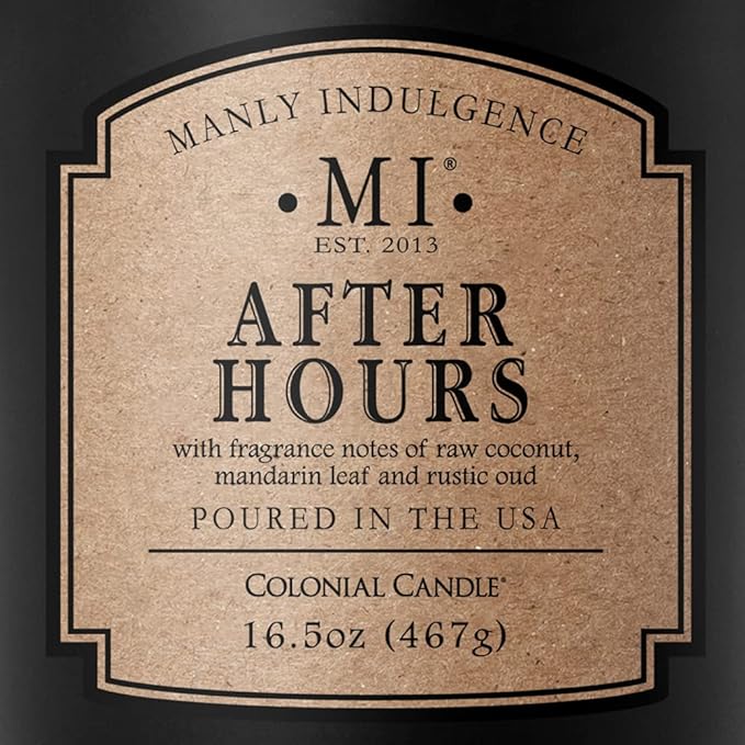 Manly Indulgence After Hours Scented Candles - Image 4