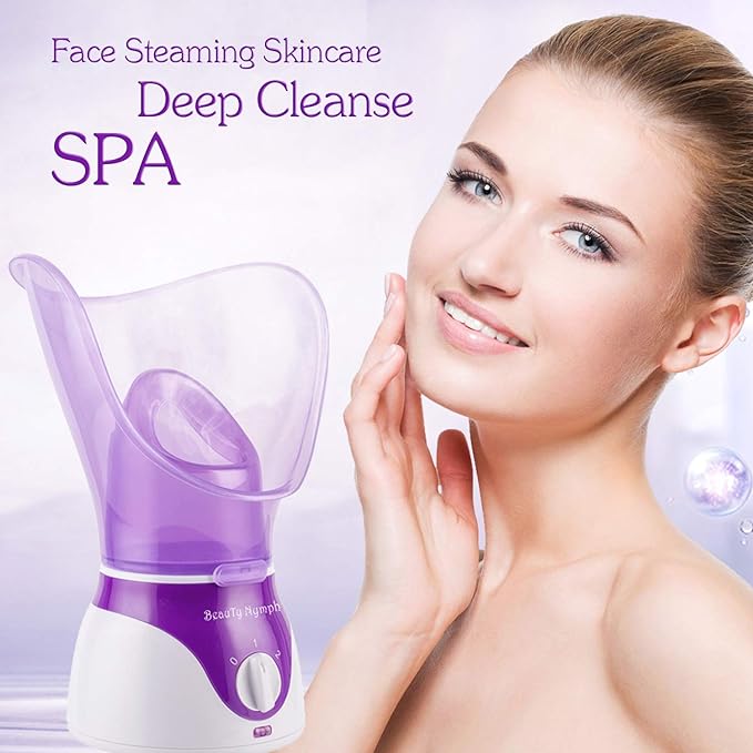 Face Steamer, Beauty Nymph Spa Home Facial Steamer Sauna Pores and Extract - Image 2