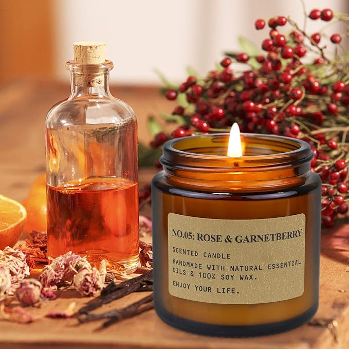 6 Pack Candles for Home Scented Aromatherapy Candle Gift Set for Women Soy Wax - Image 5