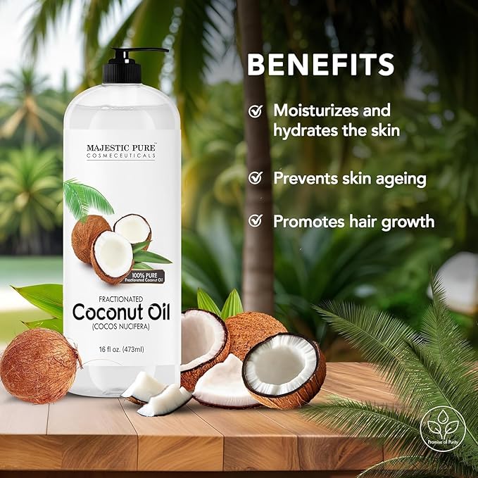 Majestic Pure Fractionated Coconut Oil - Image 6