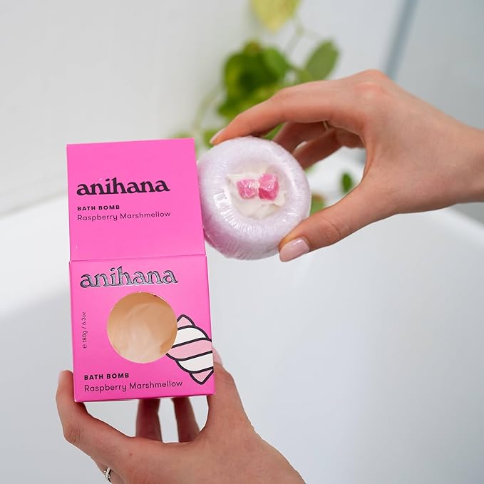 ANIHANA Bath Bomb with Coconut Oil, Paraben Free, Hand-Crafted Luxury Fizzers - Image 5
