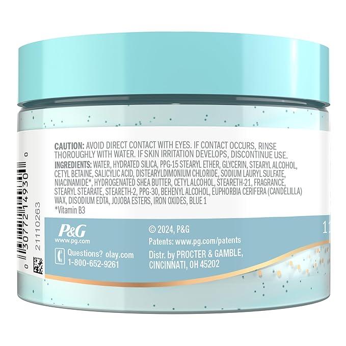 Olay Body Indulgent Mineral Scrub, Skin Exfoliating & Massaging Pearls - Image 9