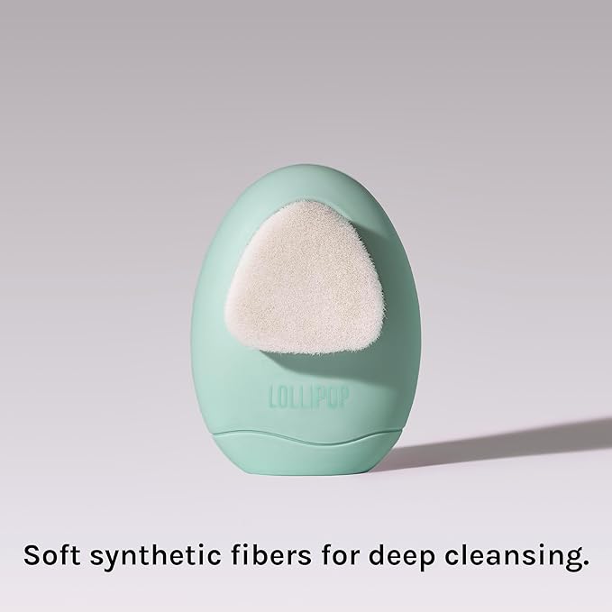 LOLLIPOP Dual-Sided Facial Cleansing Brush | Palm Size Silicone Face Exfoliator - Image 5