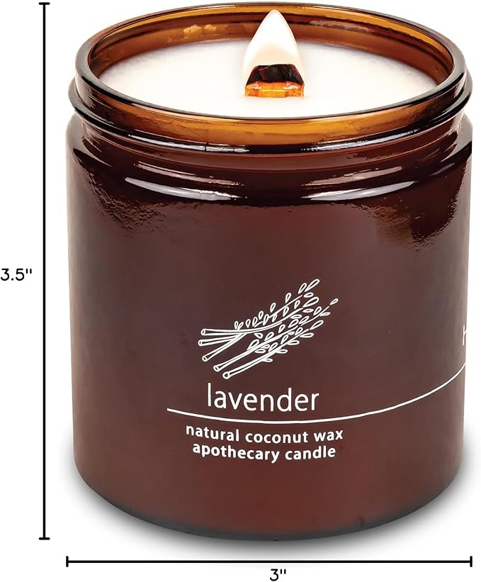 Hemlock Park Crackling Wood Wick Candle Handcrafted - Image 6