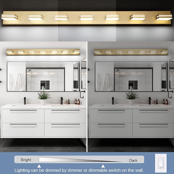 SineRise LED Modern Bathroom Vanity Light Fixtures - Image 5