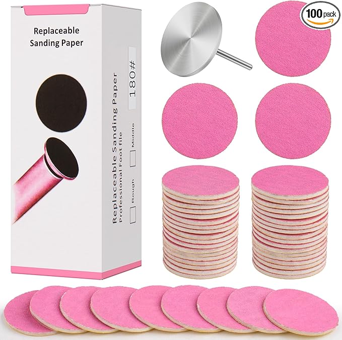 100pcs Sanding Paper Discs by Home