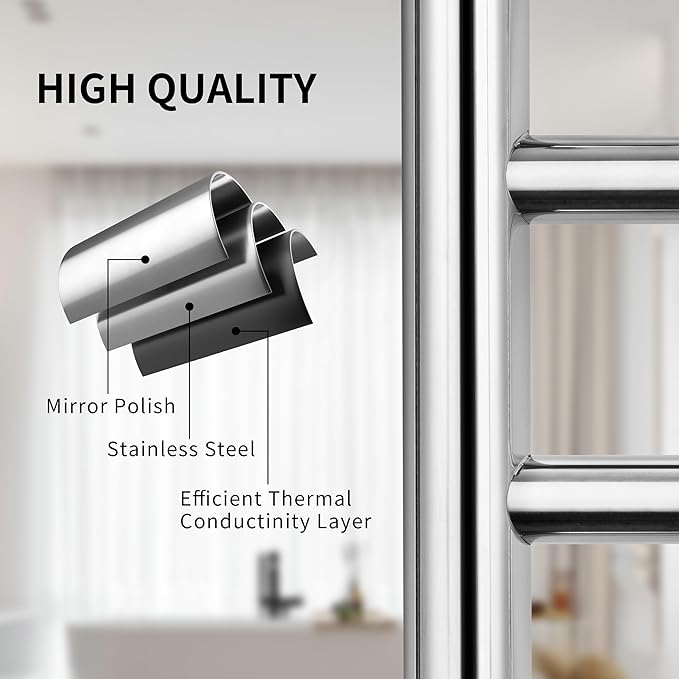 Wall Mounted Towel Warmer 12 Bars - Image 4
